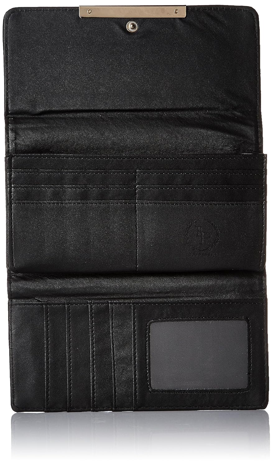 lino perros women's clutch (black)