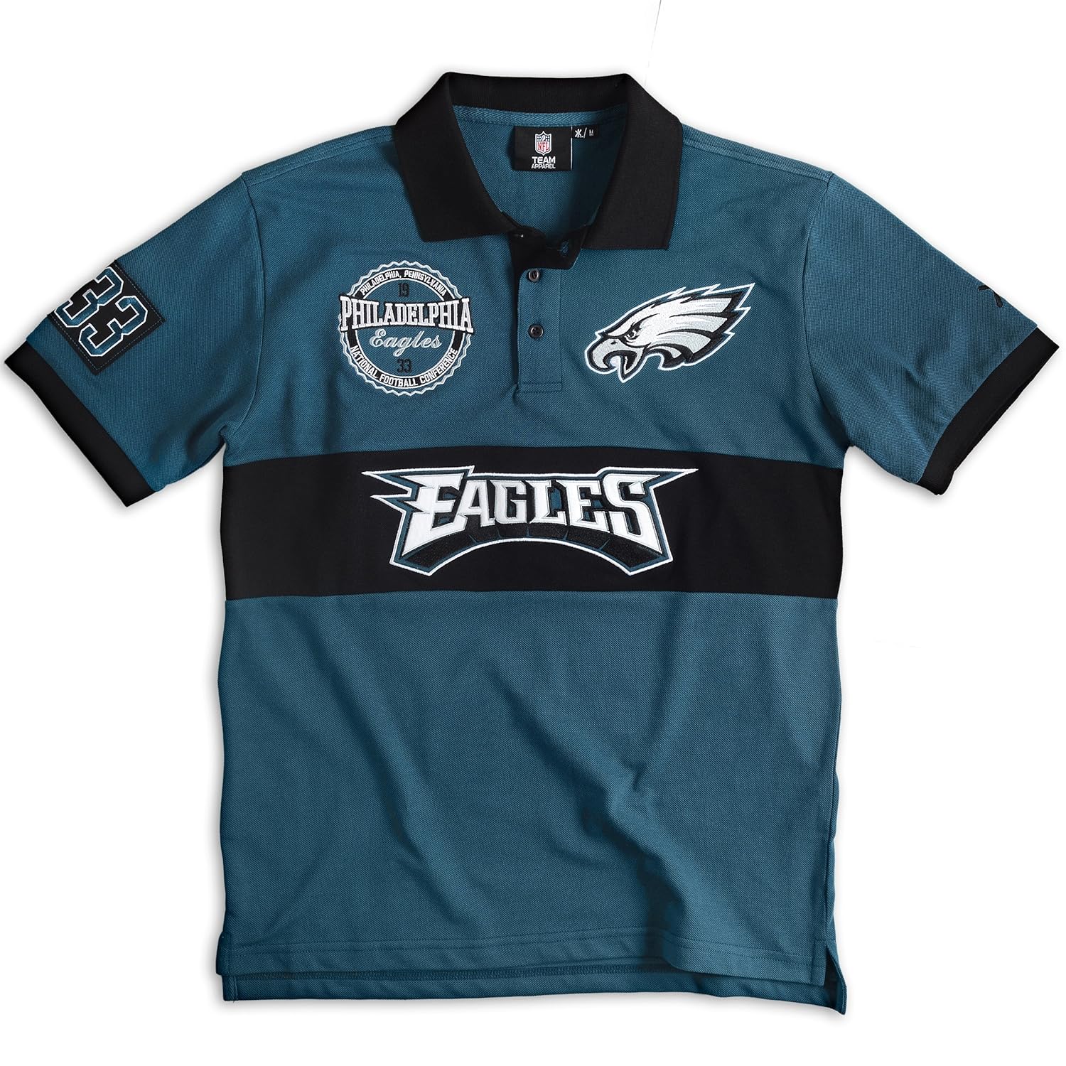Philadelphia Eagles Cotton/Poly Wordmark Rugby Short