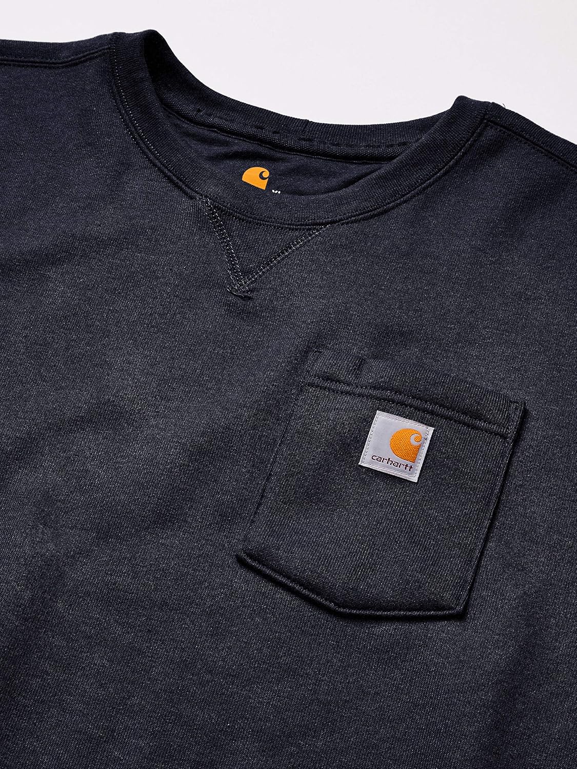 Carhartt Men's Crewneck Pocket Sweatshirt (Regular and Big & Tall Sizes) at  Men’s Clothing store