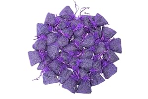 Lavande Sur Terre French Lavender Sachets for Drawers and Closets Fresh Scents, Set of 36, Home Fragrance Sachet for Wardrobes Closets, Purple, LV-S-C-36-1