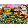 Ceaco 1000 Piece Jigsaw Puzzle - David Maclean "Escape For The Weekend: Desert Paradise" - View #3