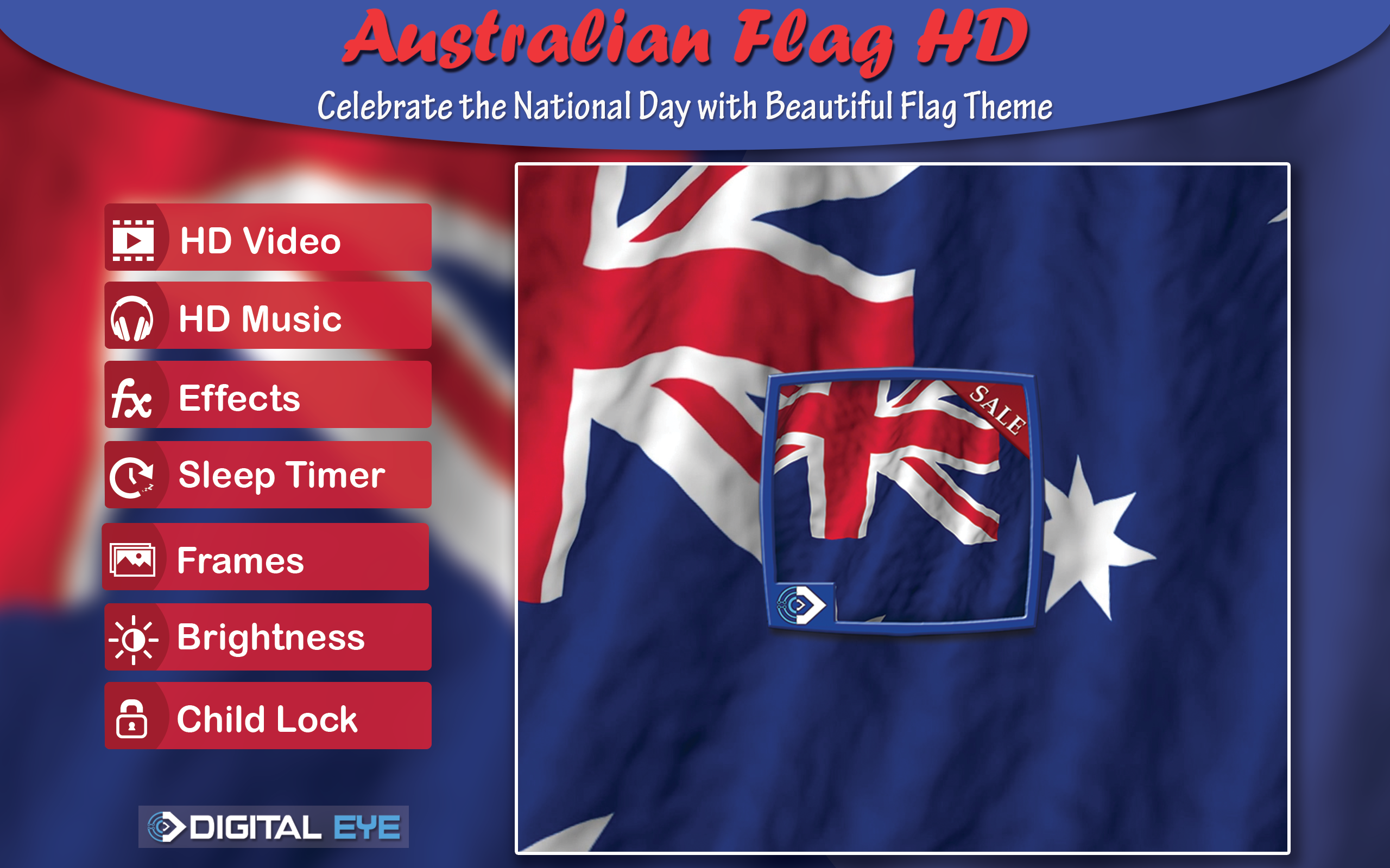 Amazon Com Australian Flag Hd Celebrate The National