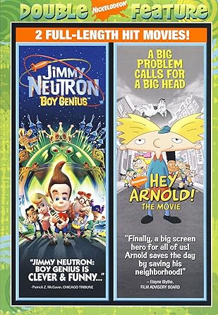 Amazon Com Jimmy Neutron Boy Genius Hey Arnold The Movie Double Feature Movies Tv