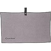 TaylorMade Golf MICROFIBER CART TOWEL (GRAY), 15" X 24"