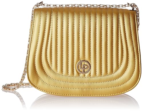 Lino Perros Womens Handbag (Gold)