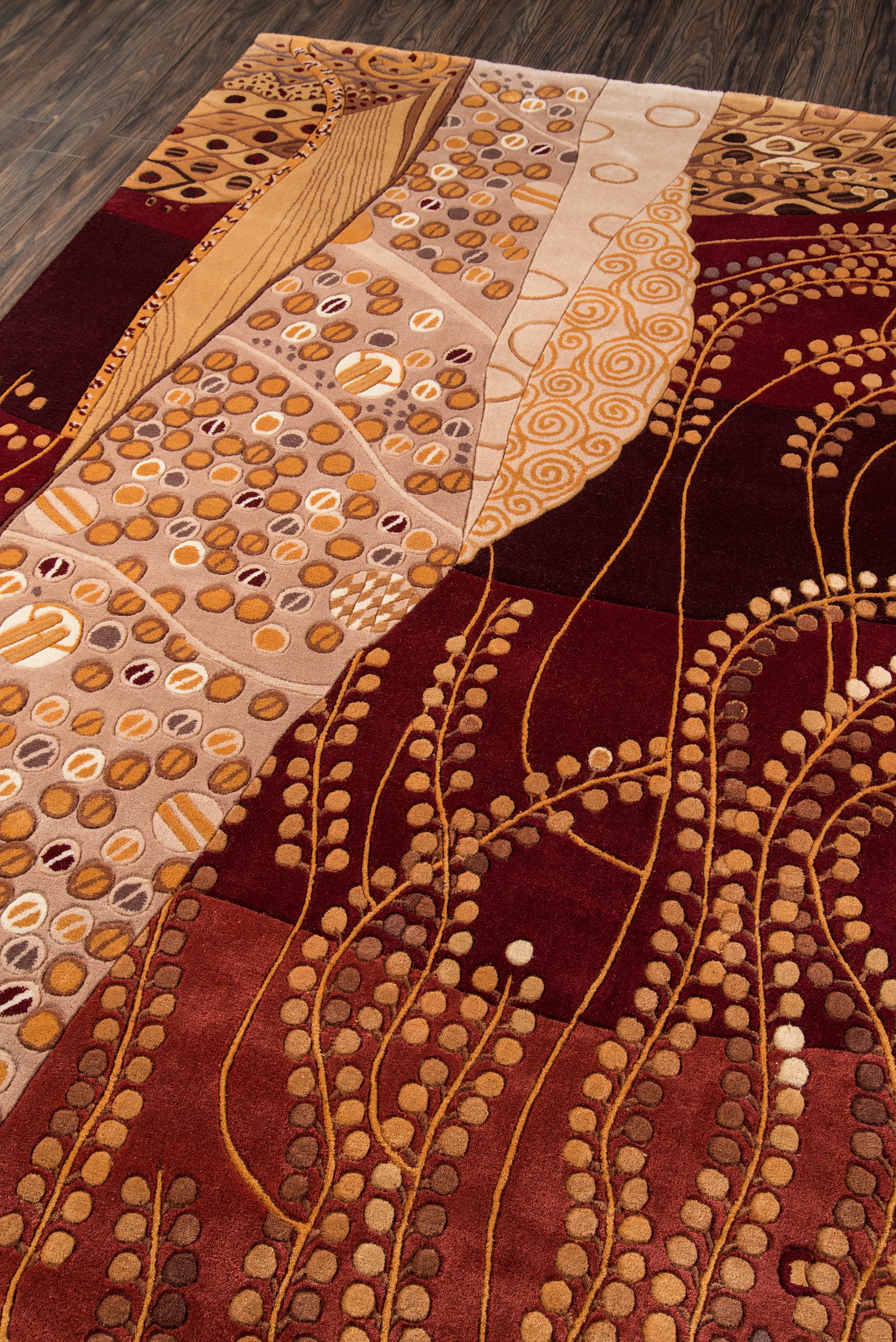 Momeni Rugs New Wave Collection, 100 Wool Hand Carved & Tufted