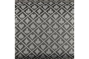 YH POKER Speed Cloth Poker Table Fabric - 108X60 Inch Section of Suited Casino Card Game Table Felt Top Cover - Gray