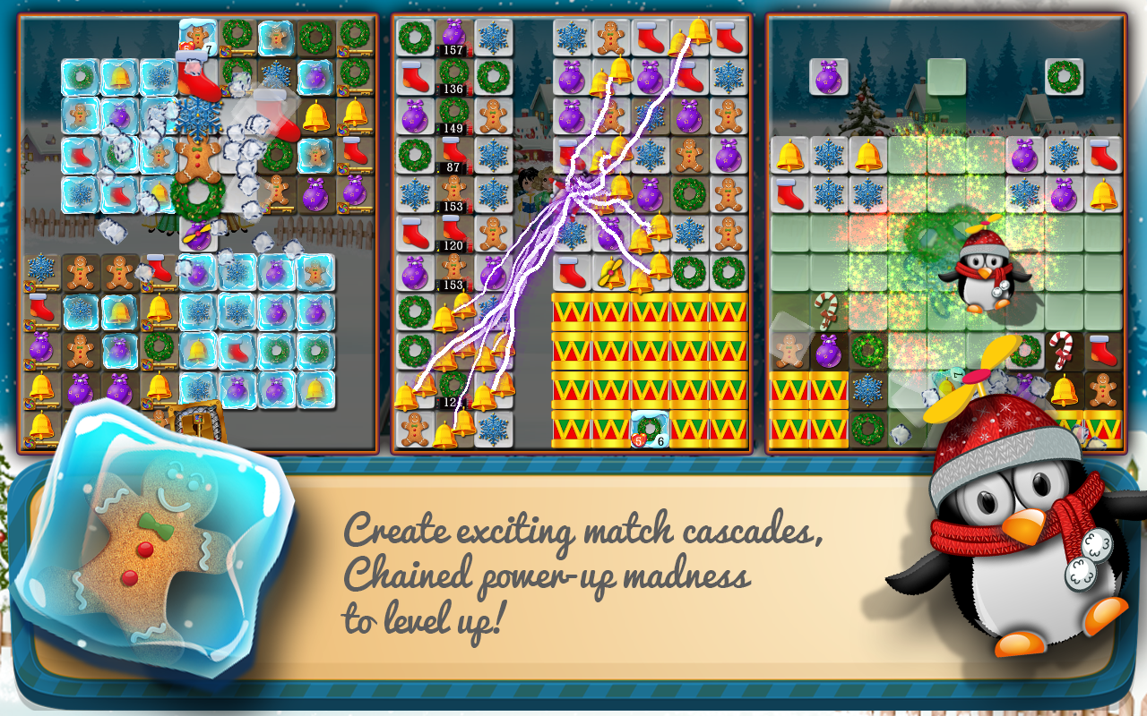 Christmas Drops 3 - Match three puzzle - Thumbnail 5