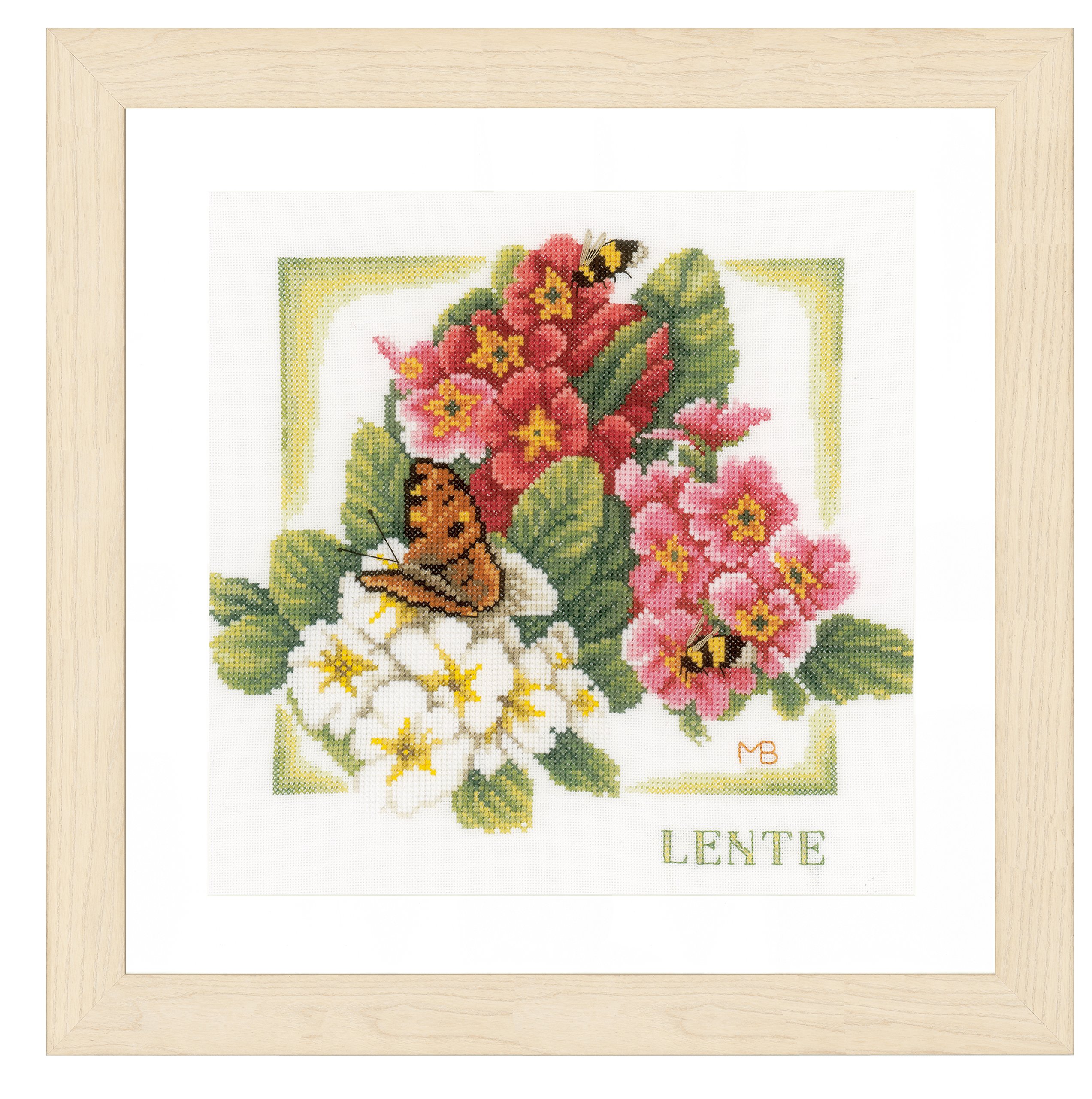 Lanarte Spring (Evenweave), Cotton, NA, 25 x 25cm — image 1