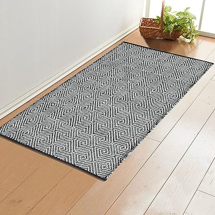 Saral Home Cotton Soft Multi Purpose Floor Rugs -70X145 Cm