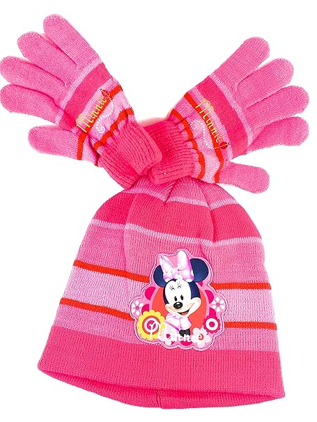 girls hat and gloves