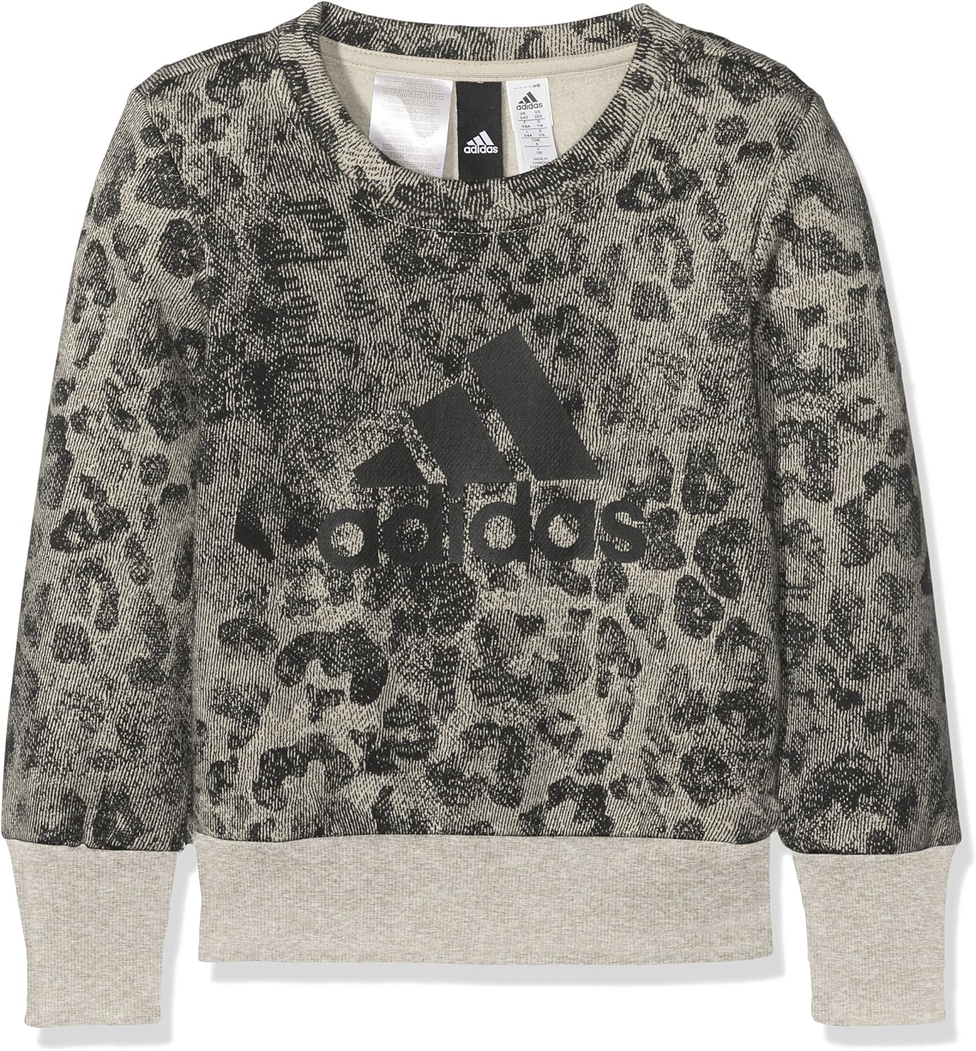 adidas Unisex Kids Crew Sweatshirt Girl's Sweatshirt Amazon.co.uk
