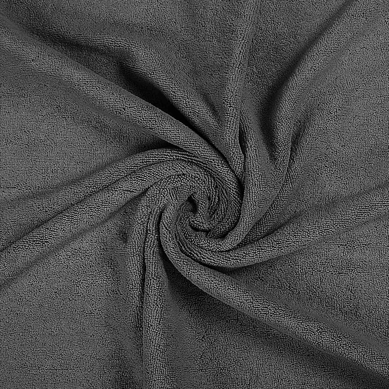 Utopia Towels - Bath Towels Set, Grey - Premium 600 GSM 100% Ring Spun Cotton - Quick Dry, Highly Absorbent, Soft Feel Towels, Perfect for Daily Use (4-Pack): Home & Kitchen