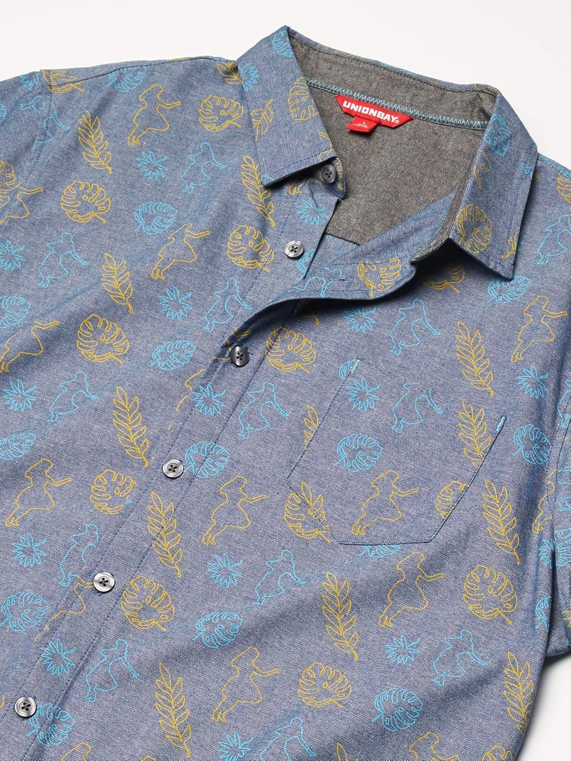 UNIONBAY Men's Button-up Woven Shirt: Clothing