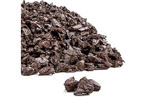 Playsafer Rubber Mulch Nuggets Protective Flooring for Playgrounds, Swing-Sets, Play Areas, and Landscaping (40 LBS - 1.55 CU. FT., Brown)