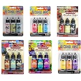 Ranger Tim Holtz Adirondack Alcohol Inks- Favorite Set Collection 18 Bottles