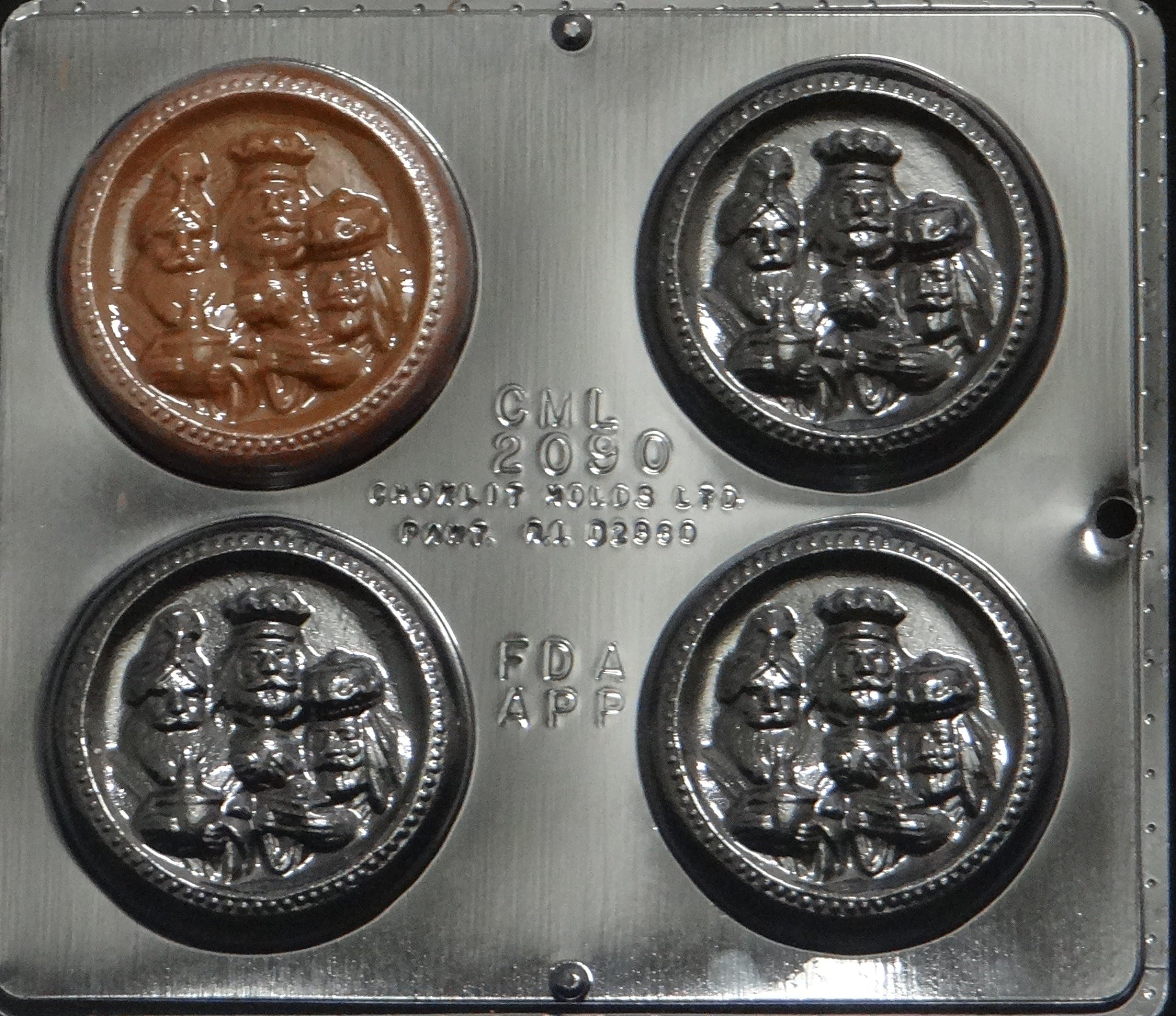 Three Wise Men Chocolate Candy Mold Christmas 2090