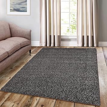A2z Rug Tapis Uni à Poils Longs De 55 Cm Collection Cosy