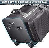 CHAMPKEY Premium Soft Padded Golf Travel Bag Flight with Wheels 1200D Oxford view 6