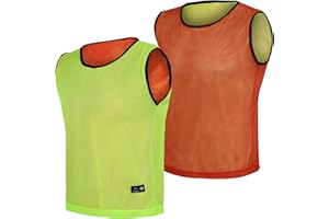 Athllete 6 Pack,12 Pack Breathable and Lightweight Basketball Jersey - Reversible Basketball Jerseys for Optimal Comfort