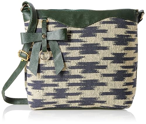 Kanvas Katha Womens Sling Bag (Multicolor)