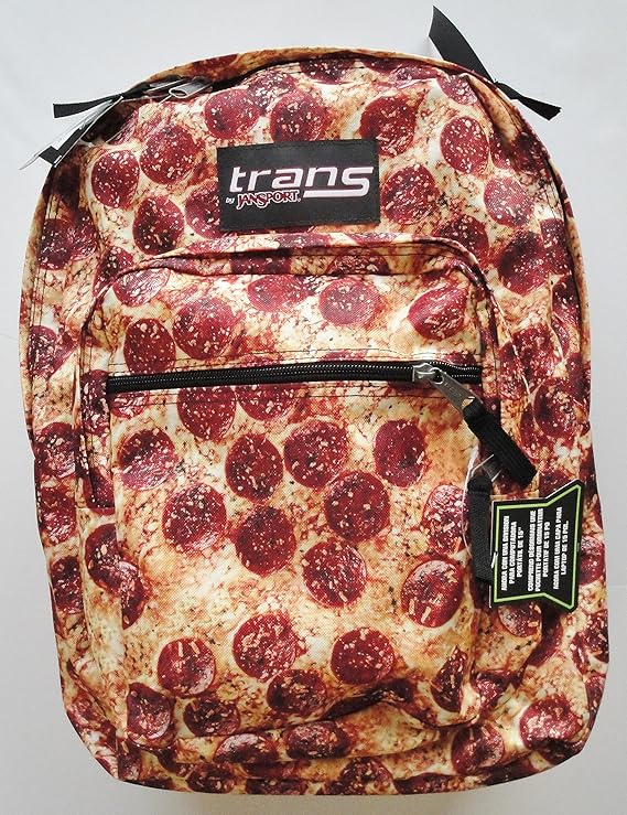 Trans By Jansport Supermax Pepperoni Pizza Backpack Amazon.es Deportes y aire libre