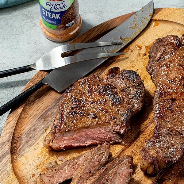 MCCORMICK PERFECT PINCH STEAK SEASONING, 7 OZ