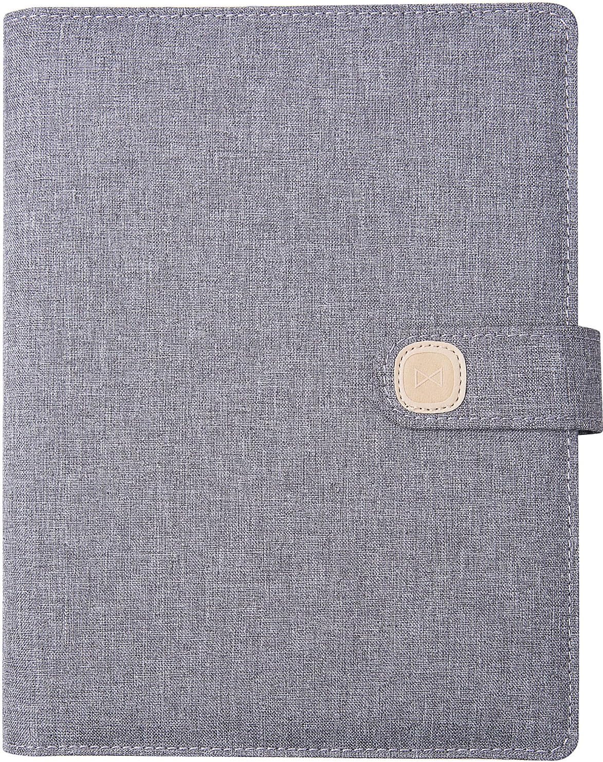 Planner 2018-2019 - Academic Planner to Promote Management & Happiness with Mindmap & Year Goals - 4 Weeks/Month, 48 Weeks - Premium Thick Paper, Non-Dated, Gray