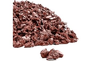 Playsafer Rubber Mulch Nuggets Protective Flooring for Playgrounds, Swing-Sets, Play Areas, and Landscaping (40 LBS - 1.55 CU. FT., Red)