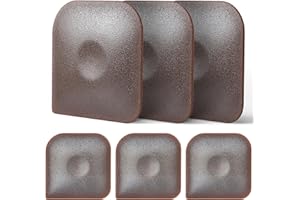 Pan Scraper & Dish Scraper 6-Pack, Durable Plastic Food Scraper Tool Kitchen Gadget for Cast Iron Skillets, Non-Stick Pots, H