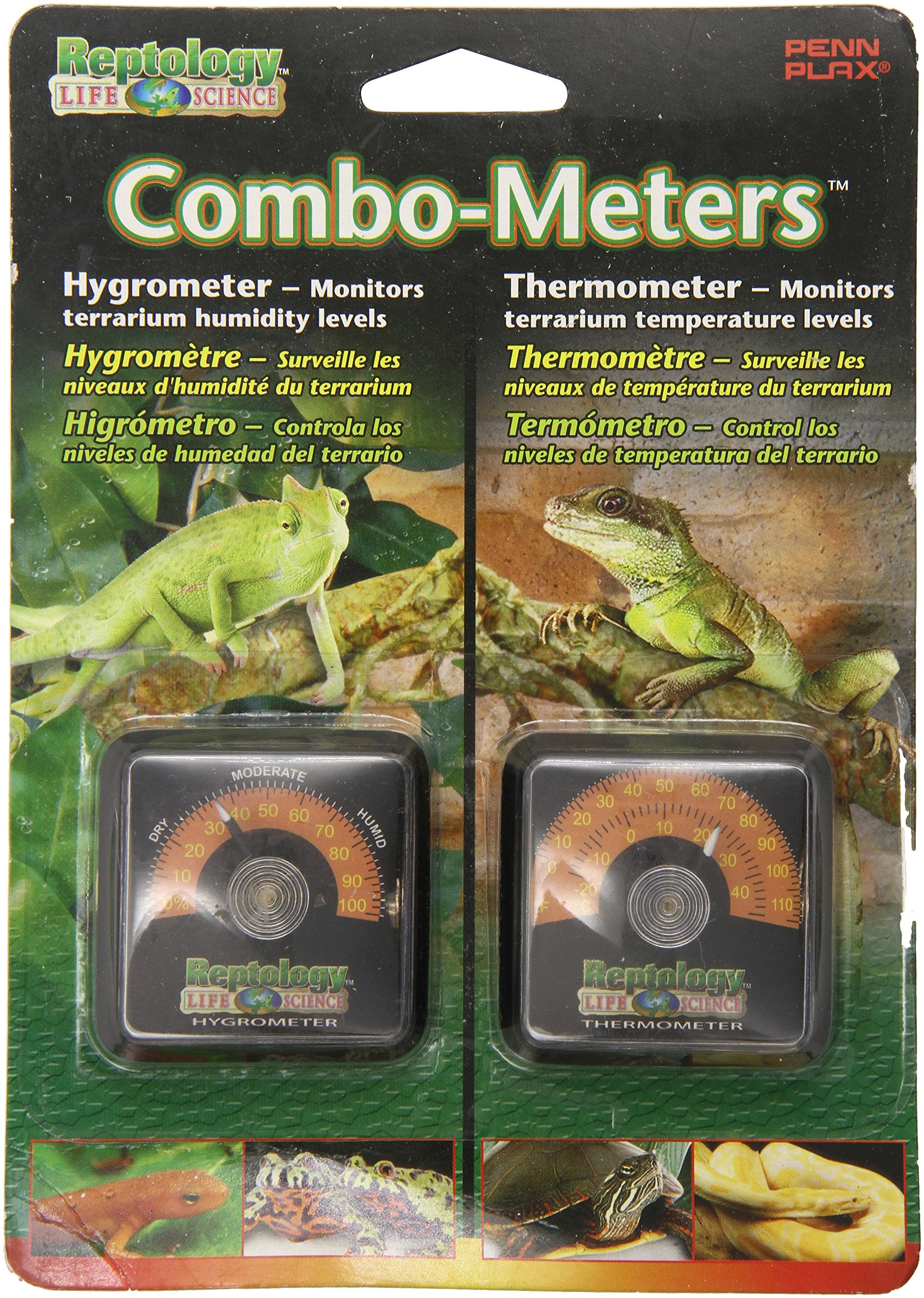 Penn-Plax Reptile Combo Meters