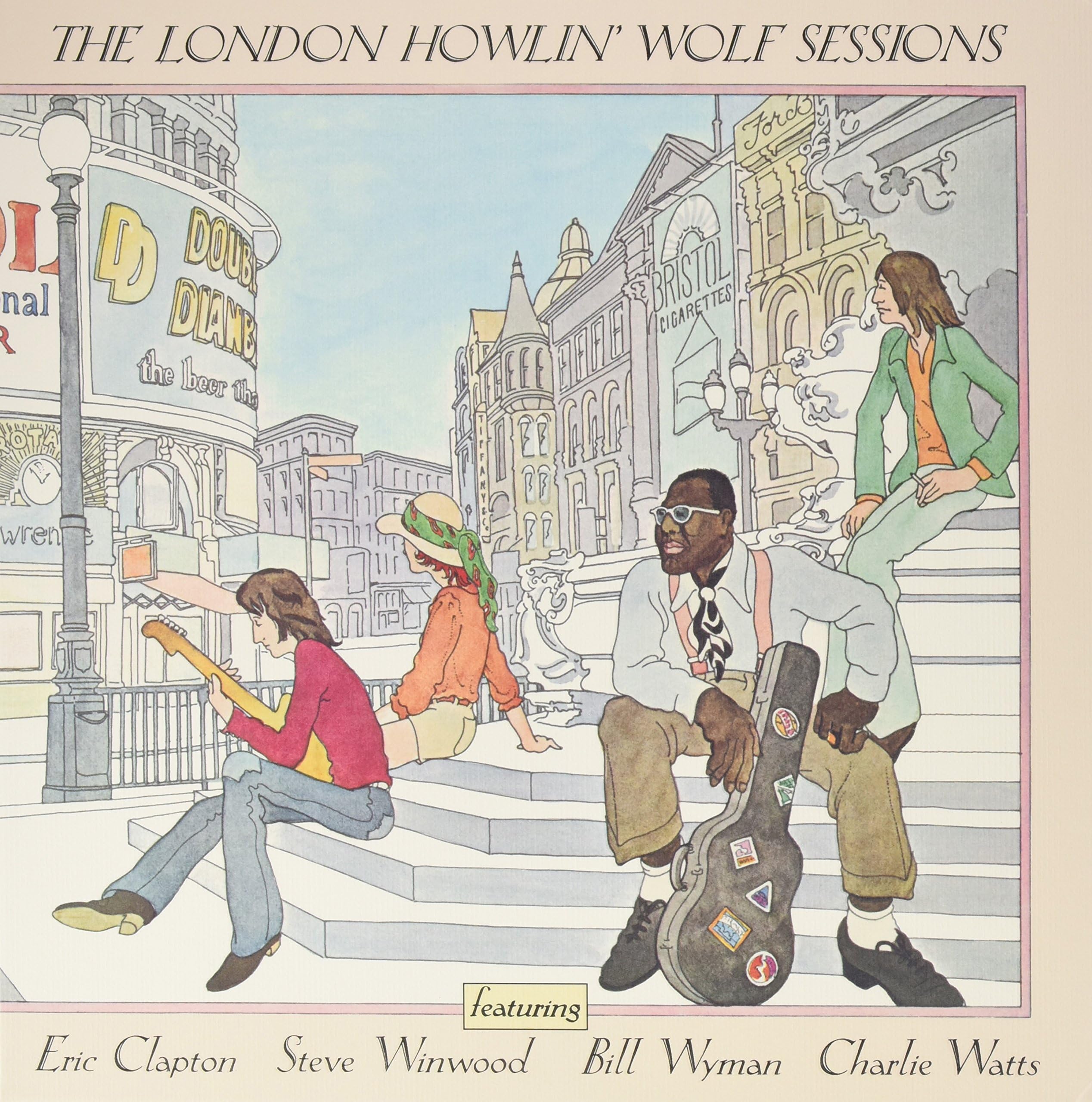 London Howlin Wolf Sessions Foil Stamp Rsd