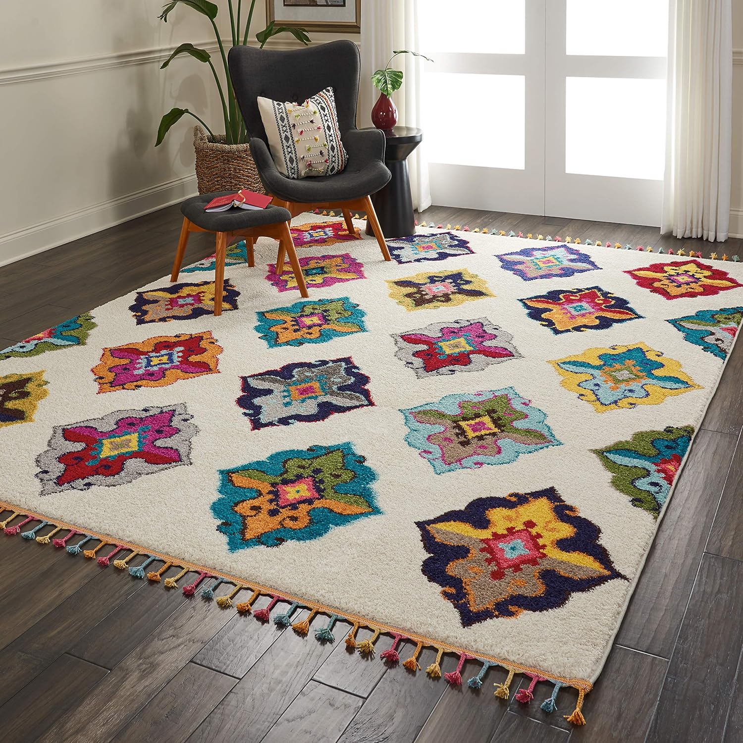 Rugs Direct Rug, POLYPROPYLENE, Multicoloured, 269cm x 366cm' Amazon