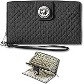 Bella Taylor Cash System Wallet for Envelope Budgeting - RFID Protected - Cash Stuffing Wallet with Detachable Wristlet