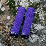 Funn Holeshot Grips 22 mm Inner, Lock On, Purple Mountain Bike Ergonomic Grips view 2
