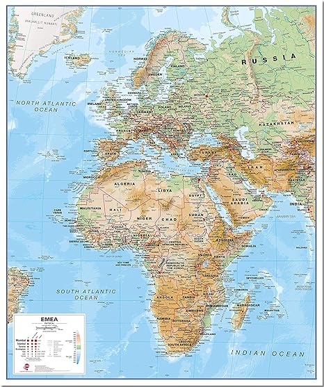 26 Physical Feature Map Of Africa - Online Map Around The World