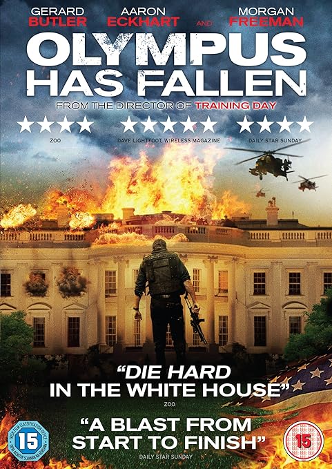 Amazon Com Olympus Has Fallen Dvd 2013 Gerard Butler Morgan Freeman Aaron Eckhart Ashley Judd Antoine Fuqua Gerard Butler Morgan Freeman Movies Tv