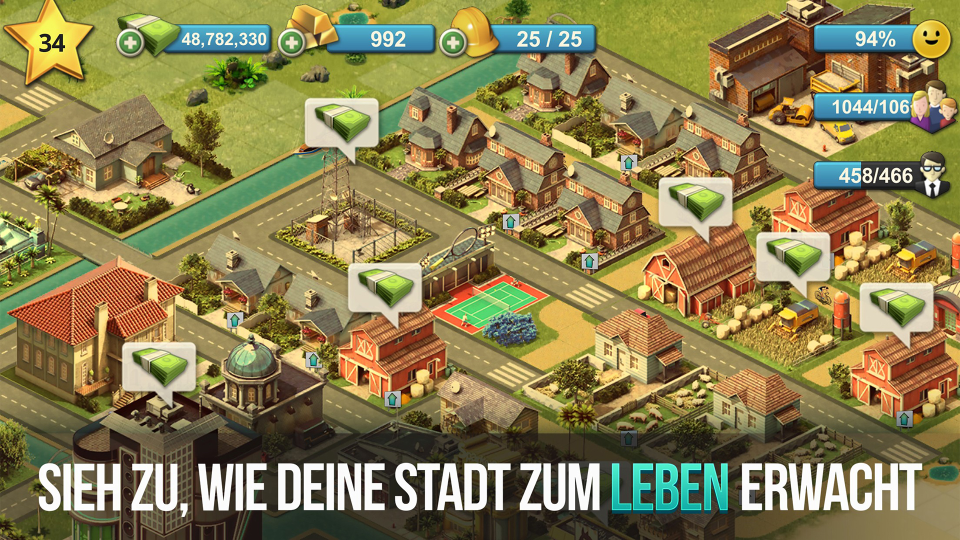 Inselstadt 4 Städtebau Simulation Bau Spiel (HD)Amazon.deAppstore for Android