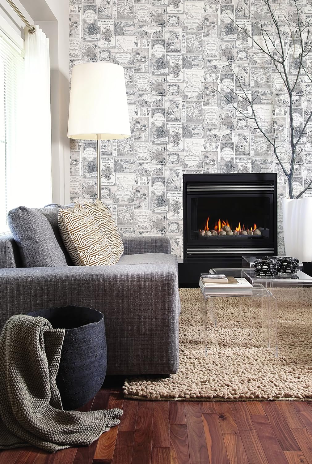 Galerie G56277 Anthologie, Grey, 10.05 m x 53 cm - Image 3
