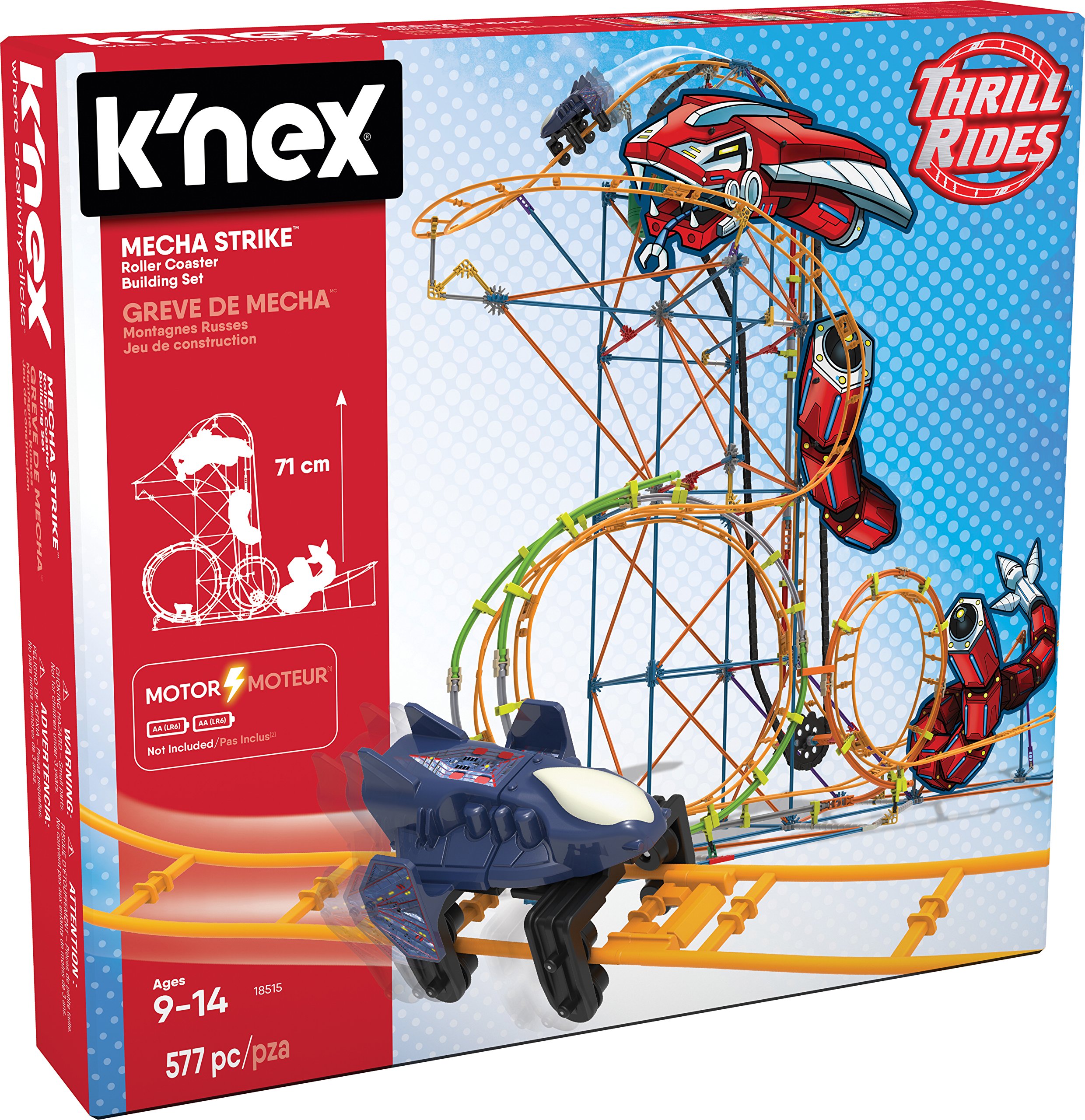knex motorised building set