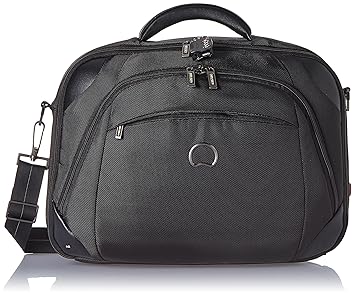 Delsey Quarterback Nylon Freesize Black Backpack