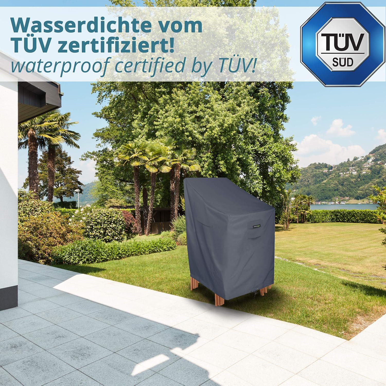 waterproof outdoor chair covers 120/85*75*65cm cover for stacking