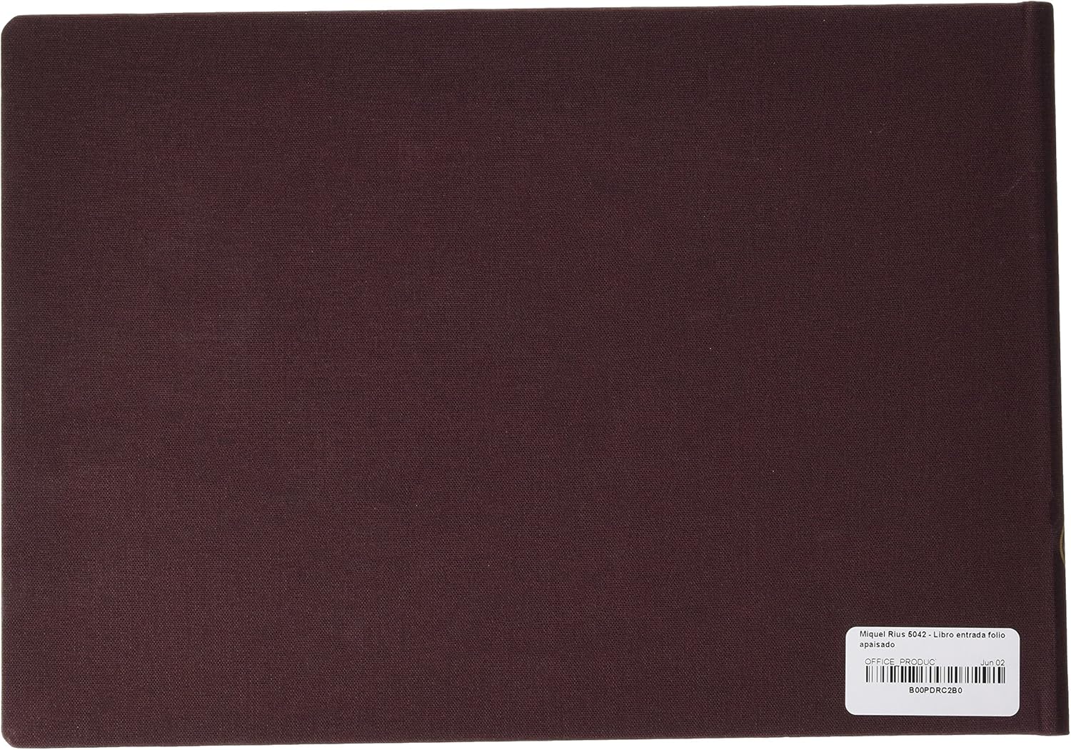 Miquel Rius 8422593050422 - Paper Input Folio Book, red - Image 3