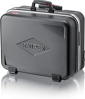 KNIPEX 00 21 41 LE Werkzeugkoffer "BIG Twin-Move" mit integrierten Rollen und Teleskopbügel leer