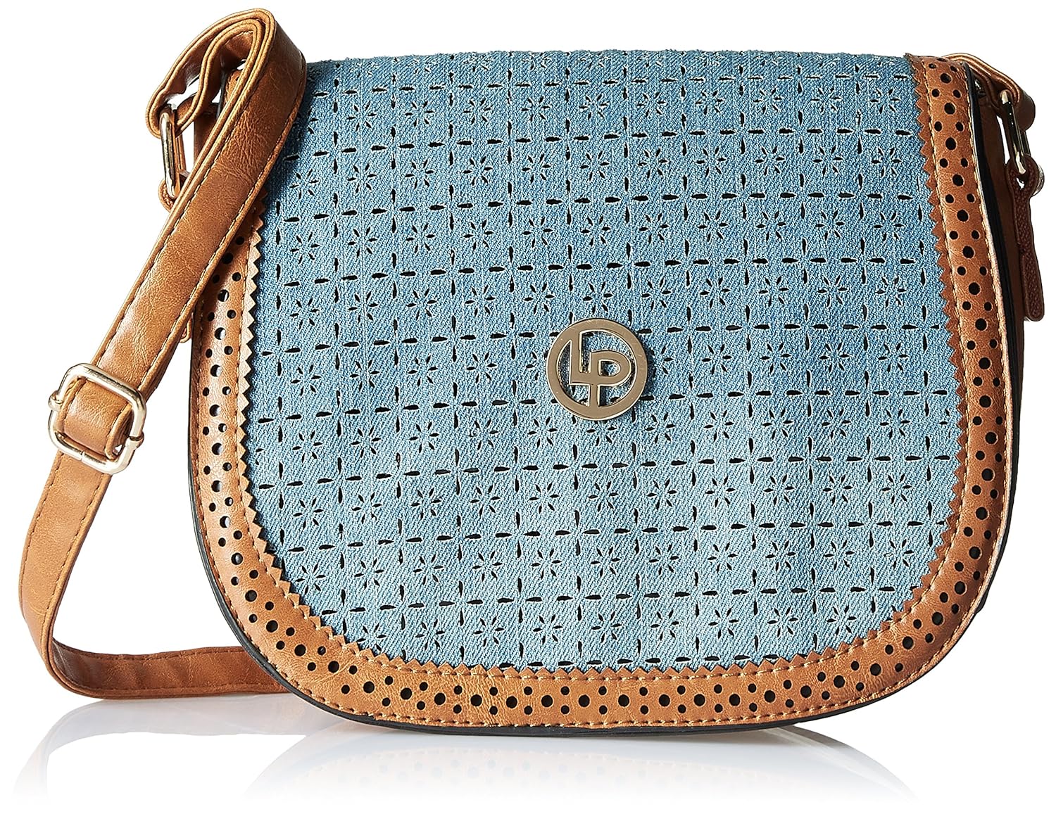 lino perros women's handbag (blue)