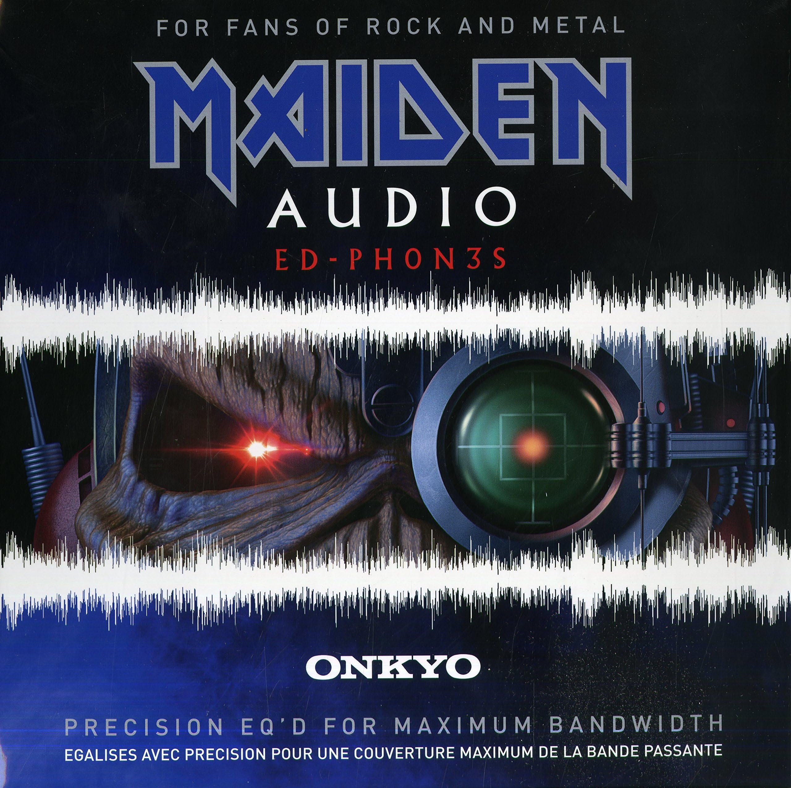 Onkyo onkyo- Ed – phon3s Iron Maiden Iron Maiden Monitor Headphone