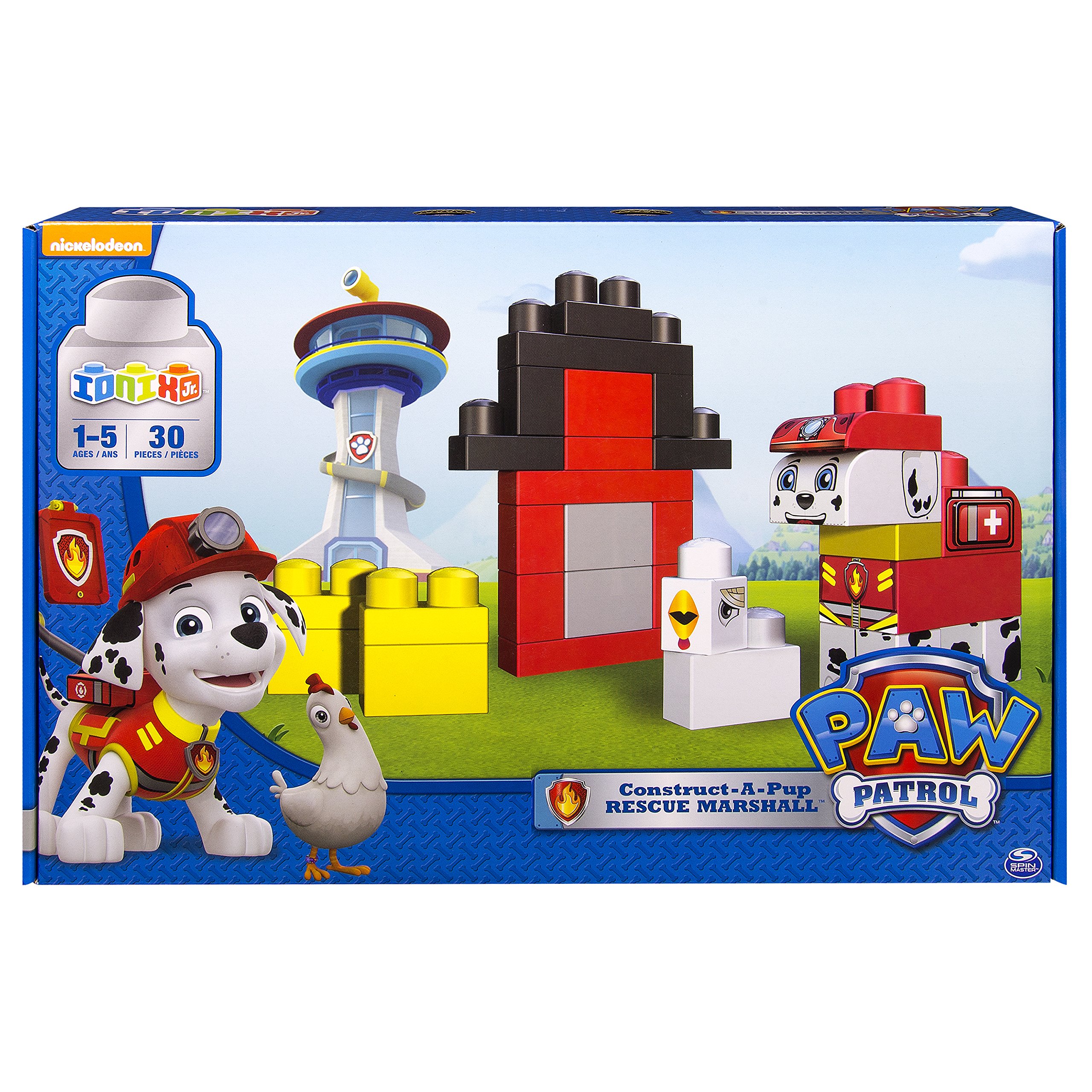 Ionix Jr. Paw Patrol Construct-A-Pup Rescue Marshall Block Set 15 A1rIpb A3lL