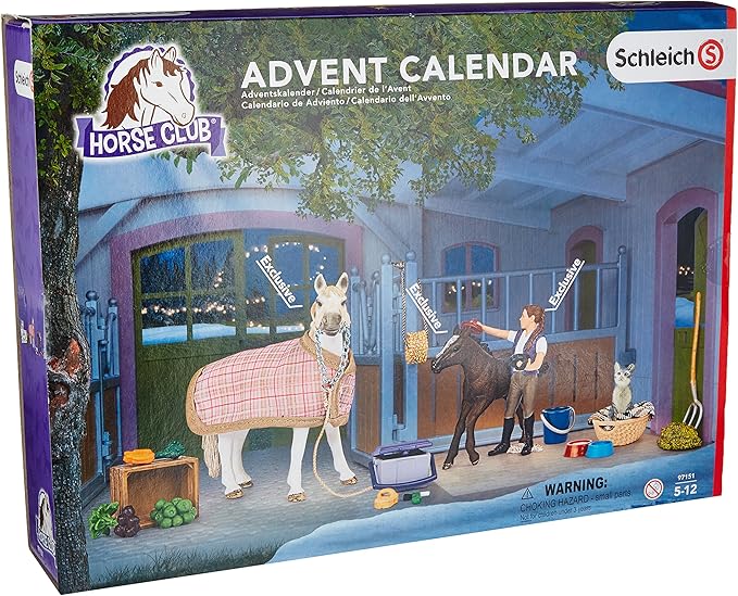 SCHLEICH Horse Club 97151 Advent Calendar 2016 Toy Amazon co uk SCHLEICH Horse Club 97151 Advent Calendar 2016 Toy Amazon co uk