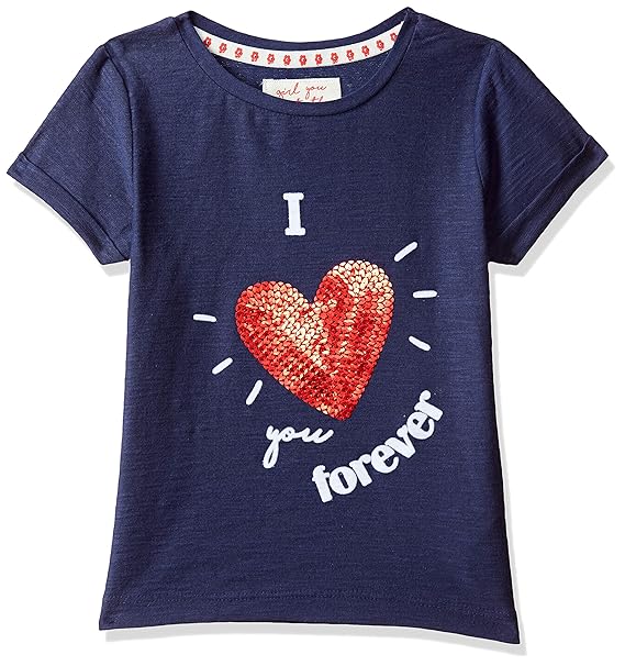 Girls Floral Regular fit Baby T-Shirts