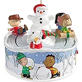 Hallmark Keepsake Christmas Ornament 2025, The Peanuts Gang Let's Go Sledding! Musical with Light and Motion, Gifts for Peanuts Fans